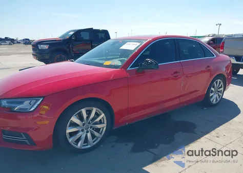 2017 Audi A4 2.0T Premium из США, поврежденный, VIN WAUENAF46HN012639